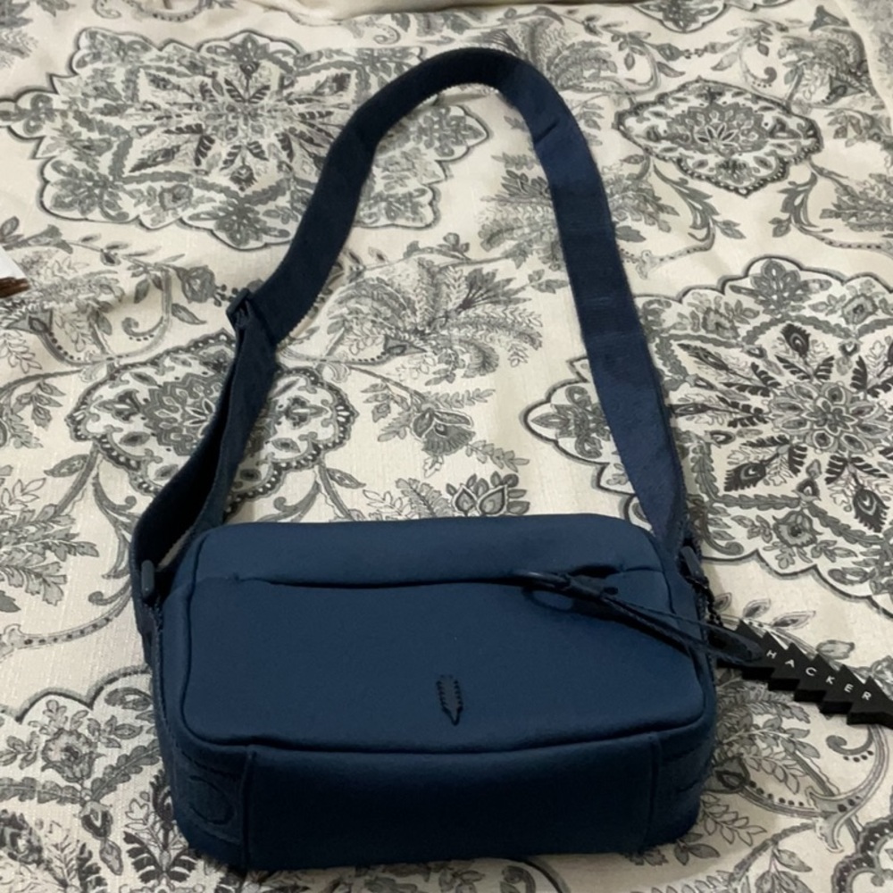 Cute Thacker blue crossbody bag from Nordstrom